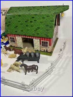 Vintage Marx Modern Farm Set Playset