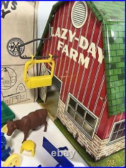 Vintage Marx Modern Farm Set Playset