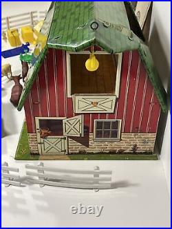 Vintage Marx Modern Farm Set Playset