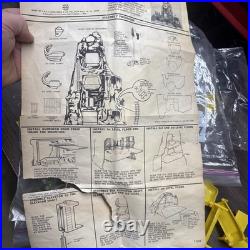 Vintage Marx Navarone WWII Mountain Battleground Playset With Accessories Box 1974