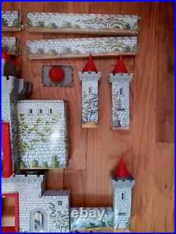 Vintage Marx Original Robin Hood Medieval Castle Playset Parts Lot