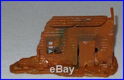 Vintage Marx Playset EXPLODING HOUSE from Battleground Toy Soldier Set, Old, HTF