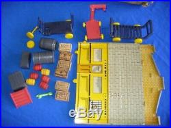 Vintage Marx Playset Freight Trucking Terminal Station Boxed Truck Dock Toy Set