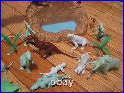 Vintage Marx Prehistoric Dinosaur playset