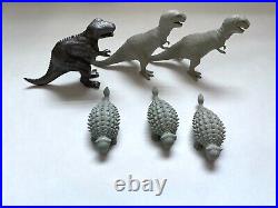 Vintage Marx Prehistoric Dinosaurs, Cavemen, Trees