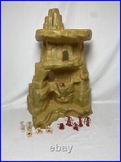 Vintage Marx Prehistoric Mountain Terrain One Million BC Dinosaur Play Set