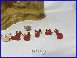 Vintage Marx Prehistoric Mountain Terrain One Million BC Dinosaur Play Set