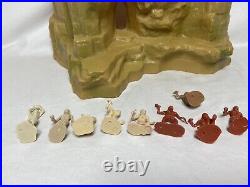 Vintage Marx Prehistoric Mountain Terrain One Million BC Dinosaur Play Set