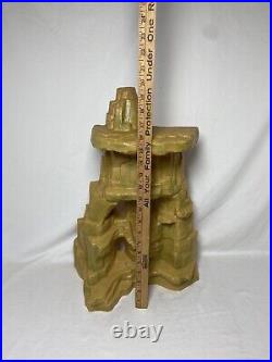 Vintage Marx Prehistoric Mountain Terrain One Million BC Dinosaur Play Set