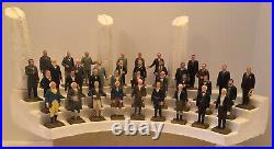 Vintage Marx Presidents Complete Set 1-37 Washington-nixon 35 Plastic Figures