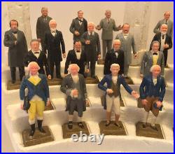 Vintage Marx Presidents Complete Set 1-37 Washington-nixon 35 Plastic Figures