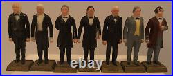 Vintage Marx Presidents Complete Set 1-37 Washington-nixon 35 Plastic Figures