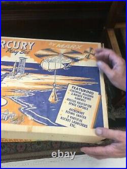 Vintage Marx Project Mercury Cape Canaveral Play Set No. 4524 with Box