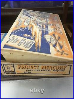 Vintage Marx Project Mercury Cape Canaveral Play Set No. 4524 with Box