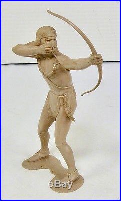 Vintage Marx Prototype 6 Inch Indian Warrior Figure Obo