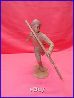 Vintage Marx Prototype Frontiersman With Rifle Figure 6