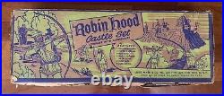 Vintage Marx ROBIN HOOD CASTLE Play Set #4719 withBOX