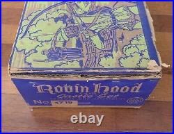 Vintage Marx ROBIN HOOD CASTLE Play Set #4719 withBOX