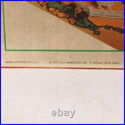 Vintage Marx Red River Gang Playset 4104 WOBO Guitar MIDI Foot Controller Switch Vintage Marx Red River Gang Playset 4104 WOBO Guitar MIDI Foot Controller Switch