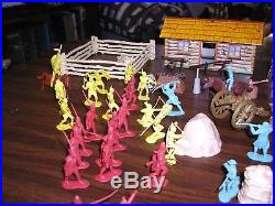 Vintage Marx Revolutionary War Playset AWI very nice near complete colonial