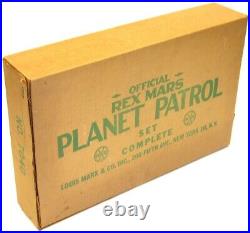 Vintage Marx Rex Mars Space Planet Patrol Tom Corbett Academy Playset +Box EX-NM