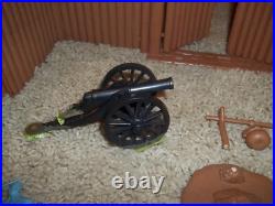 Vintage Marx Rin Tin Tin Fort Apache Cowboy and Indian Play Set
