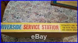 Vintage Marx Riverside Service Station UNOPENED BOX Great Find 24056