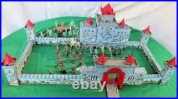 Vintage Marx Robinhood Castle Set #4719 & Accessories