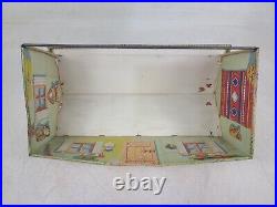 Vintage Marx Roy Rogers Double R Bar Ranch Rodeo Playset Litho Bunkhouse Cowboys