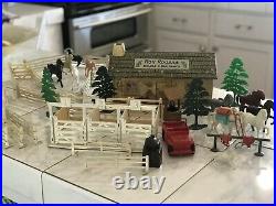 Vintage Marx Roy Rogers Ranch set. This was mine 60 years ago