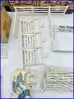 Vintage Marx Roy Rogers Rodeo Ranch Play Set with Original Box and EXTRAS
