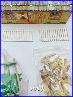 Vintage Marx Roy Rogers Rodeo Ranch Play Set with Original Box and EXTRAS