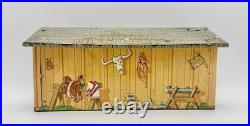 Vintage Marx Roy Rogers Rodeo Ranch Play Set with Original Box and EXTRAS