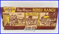 Vintage Marx Roy Rogers Rodeo Ranch Play Set with Original Box and EXTRAS