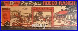 Vintage Marx Roy Rogers Rodeo Ranch Playset Double R Bar Ranch 3985. Boxed. 1956