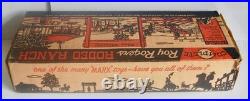 Vintage Marx Roy Rogers Rodeo Ranch Playset Double R Bar Ranch 3985. Boxed. 1956