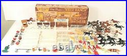 Vintage Marx Roy Rogers Rodeo Ranch Playset Series 1000 No. 3988 With Box Rare