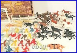 Vintage Marx Roy Rogers Rodeo Ranch Playset Series 1000 No. 3988 With Box Rare