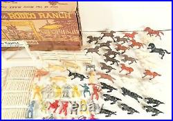 Vintage Marx Roy Rogers Rodeo Ranch Playset Series 1000 No. 3988 With Box Rare