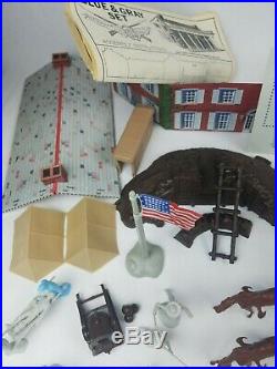 Vintage Marx Sear Heritage Playset The Blue and The Gray Original Box 1972