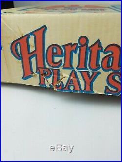 Vintage Marx Sear Heritage Playset The Blue and The Gray Original Box 1972