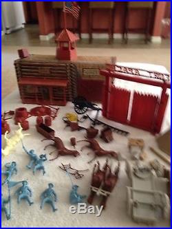 Vintage Marx Sears 6059 Fort Apache Play Set (No Box) From 1964