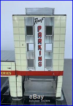 Vintage Marx Sears Allstate Tin Litho Happy Time Service Gas Station