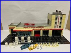 Vintage Marx Sears Automotive Center Incomplete