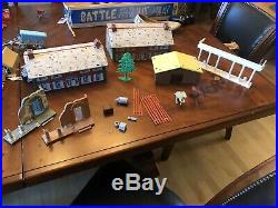 Vintage Marx Sears Battle Of The Blue And Gray Play Set
