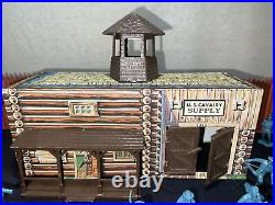 Vintage Marx Sears Fort Apache Playset #3686