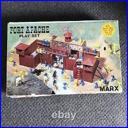 Vintage Marx Sears Fort Apache Playset -read