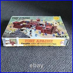 Vintage Marx Sears Fort Apache Playset -read