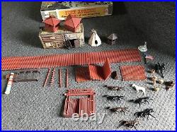 Vintage Marx Sears Fort Apache Playset -read