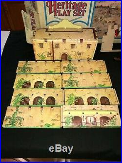 Vintage Marx Sears Heritage Battle Of The Alamo Play Set 7959091C in Box